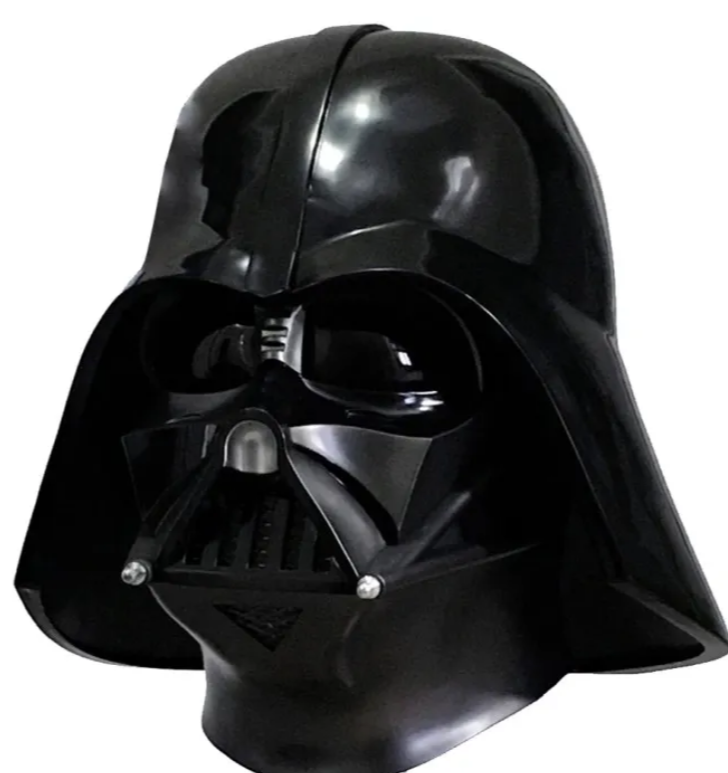 darth vader mask replica front view